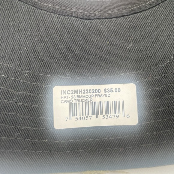 NEW 2023 Big Machine Music City Grand Prix Camo Trucker Snapback Hat IndyCar - Picture 5 of 6